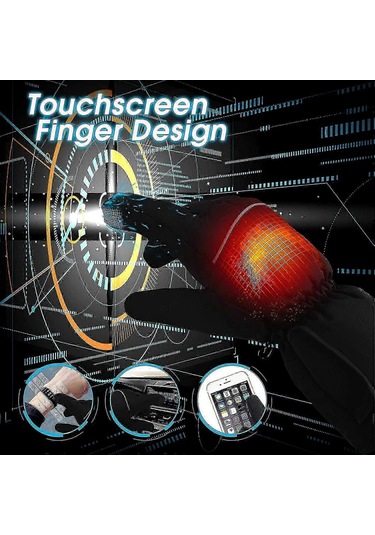 Artritli Eller İçin Elektrikli Isıtmalı Eldivenler Soğuk Hava Eldivenleri Sıcak Tutar Hediyeleri Hji