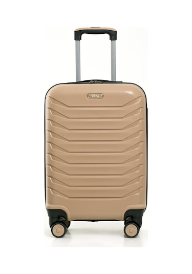 Yefa Pp Polipropilen Kırılmaz Kabin Küçük Boy Valiz Gold