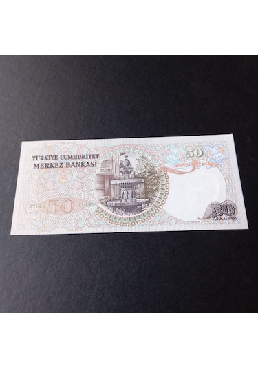 6.emisyon 50 Tl Çil Eski Kağıt Para - 39963663d3a252e160