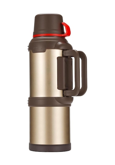 6272 Travel Pot Çelik Termos 4 Litre - Altın Altın