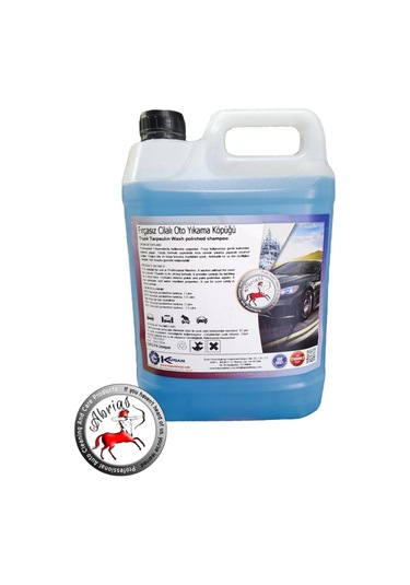 Fırçasız Cilalı Oto Yıkama Şampuanı 5kg 90lt Suya 1.5kg