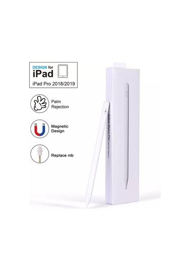 Stylus Kalem - Tüm iPad'Lerle Uyumlu (Palm Rejection Sistemli)