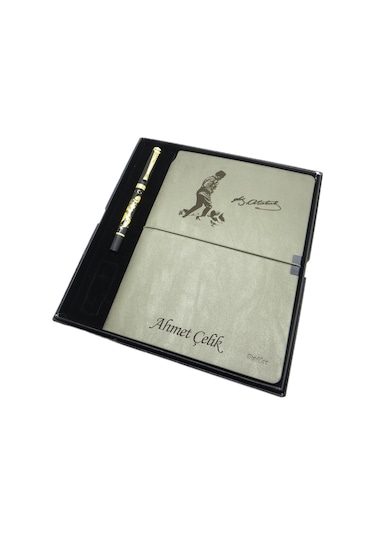 Scrikss İsme Özel Verona Defter K.atatürk İmzalı + İsme Özel Ata