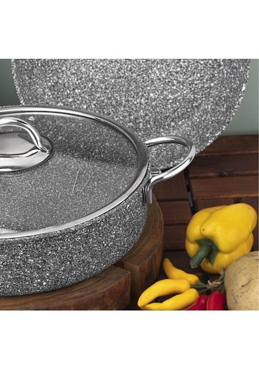 Taç Ultra Klasik 2'Li Granit Tencere & Tava Seti