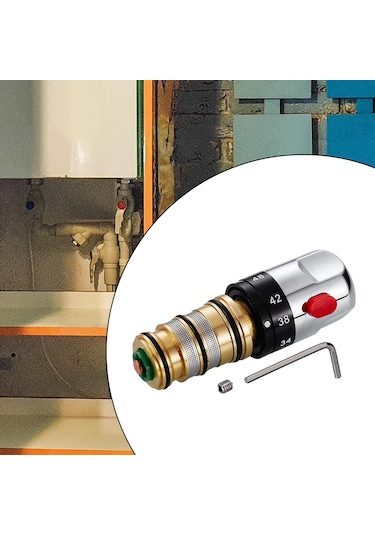 Suntek Termostatik Kartuşlu Vana Kurulumu Kolay Su Sıcaklığı