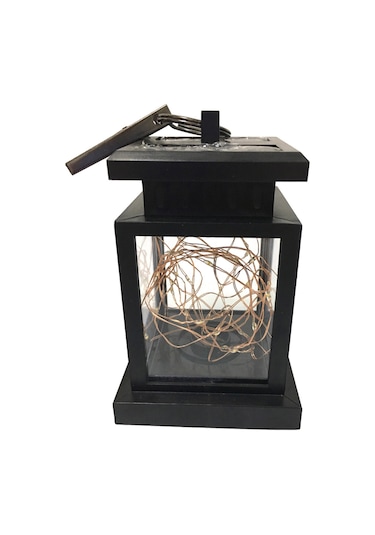 Kangvka Güneş Enerjili Duvar Lambası - Vintage Stilde Aydınlatma Ve Dekorasyon, Otomatik Işık Sensörlü, Dış Mekan Uygun, Yıldız Desenli Işıma Sıcak Beyaz