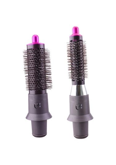 Xurunkeji Dyson Airwrap Saç Kurutma Makinesi Şekillendirici Aksesuarları İçin 2 Adet Silindir Tarak Ve Adaptör, Saç Kıvırma Aleti B