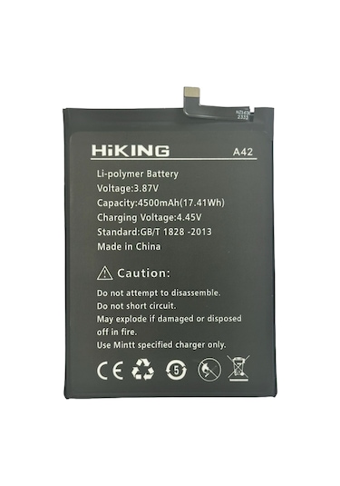 Hiking A42 Batarya Pil 4500 Mah Aaa Kalite