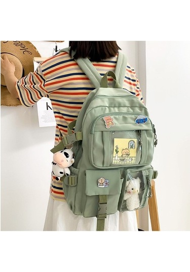 Enjoy Homee Büyük Kapasiteli Su Geçirmez Naylon Öğrenci Okul Çantası Sırt Çantası Tbg3jh Diğer