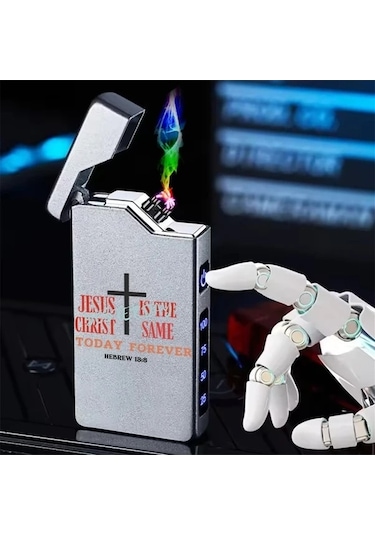 Trendooze Cloud011 Gri Usb-c Şarjlı Rüzgar Geçirmez Çakmak, Pratik Çözüm Gri