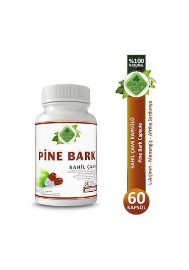 Gökçek Şifa Sahil Çamı (Pine Bark Capsule) 60 Kapsül
