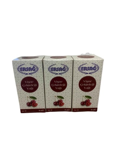 Ersağ Vişne Çekirdeği Yağı 3 x 30 ML