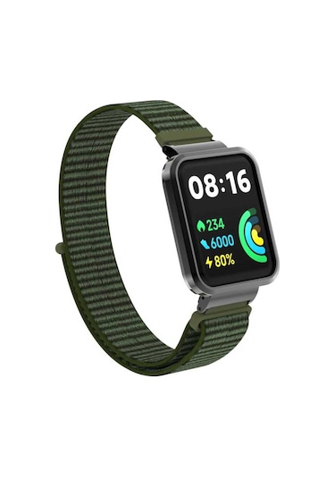 Xiaomi Redmi Watch 2 Lite Uyumlu Krd-61 Hasır Kordon Casey Mobile No15