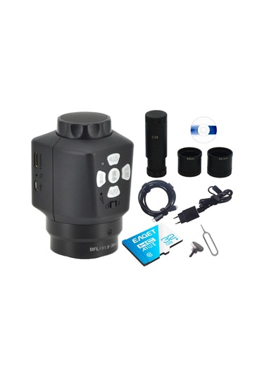 Ece Opto-edu Dijital Mikroskop Trinoküler Stereo Zum Usb + Hdmı K