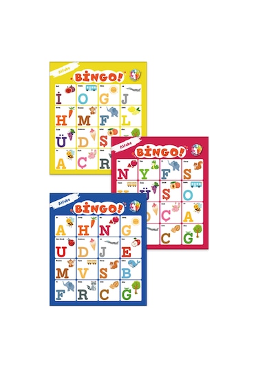 Bingo - Tombala Oyunu - Alfabe