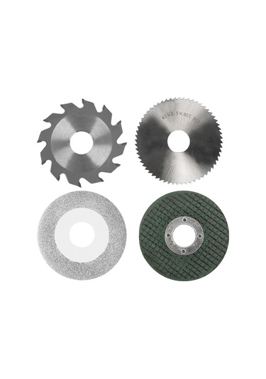 Xindoker 4 Parçalı Profesyonel Testere Seti - 63mm Alaşım, Hss, Reçine Ve Zımpara Diskleri İçerir