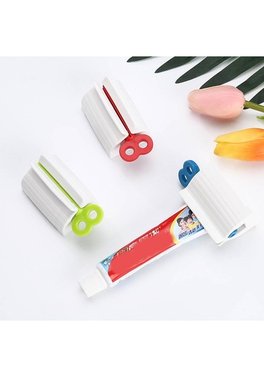 Banyo Dekoru İçin Çevirmeli Diş Macunu Tüp Krem Sıkma Aparatı Diğer