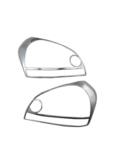 Yaozixa Hyundai Tucson 2006-2009 Ön Far Kapakları, Yeni Abs Malzeme, Gümüş Renk, Kolay Kurulum