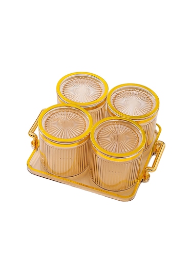 Suntek Magideal Bölünmüş Servis Tabakları Yemek Odası 4-ızgara