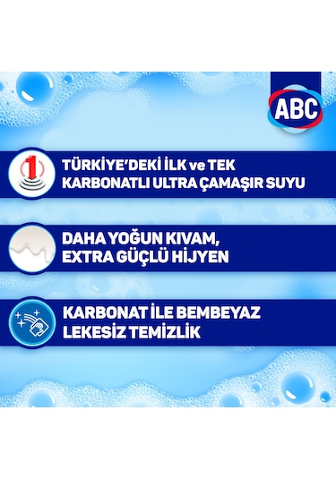 ABC Karbonatlı Ultra Çamaşır Suyu 2 x 750 ML