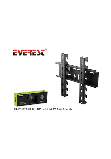Everest Tk-25 12"- 40" Tv Duvar Askı Aparatı 1923