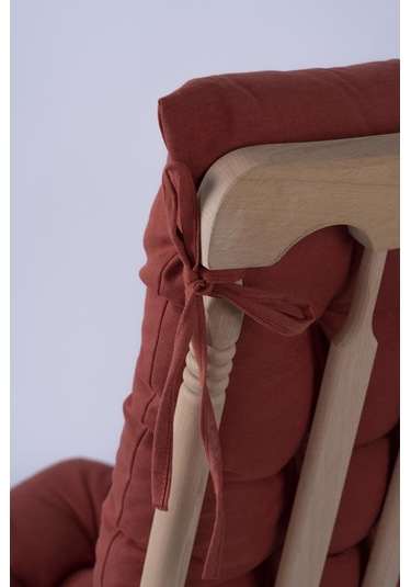 Lüx Sallanan Sandalye Minderi Selen Bağcıklı 120x50cm Sadece Minder Kiremit