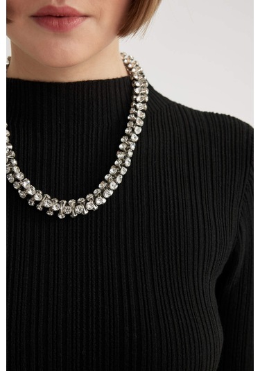 Defacto Fitted Elbise C1287ax23wnbk27