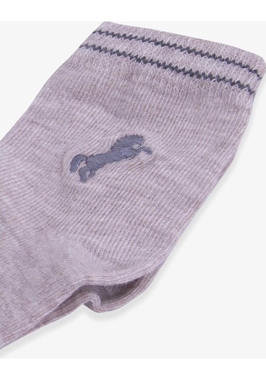 Breeze Erkek Çocuk Soket Çorap At Nakışlı Bej (1-2-13-14 Yaş)