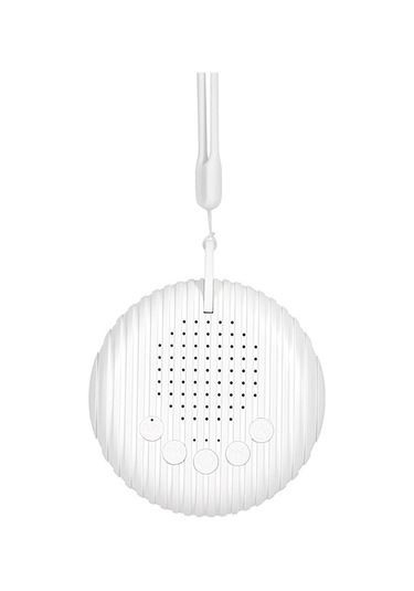 Tongxida Q3 Taşınabilir Bebek Uyku Makinesi Ev Ofis Rahatlatıcı Beyaz Gürültü Mini Uyku Terapisi Beyaz