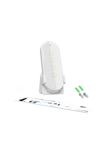 Qingmipy Tuya Zigbee 3.0 Akıllı Dokunmatik Anahtar - Kablosuz Işık Kontrolü, Floresan Özellikli, Grup Paylaşımı