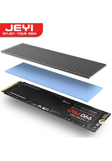 M.2 2280 Ssd Nvme Soğutucu Alüminyum Alaşım Isı Emici Termal Pad