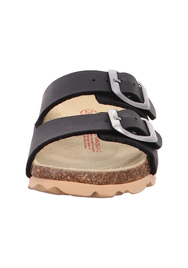 Superfit Fussbett Unisex Mantar Tabanlı Siyah Terlik 800111-0000 Siyah