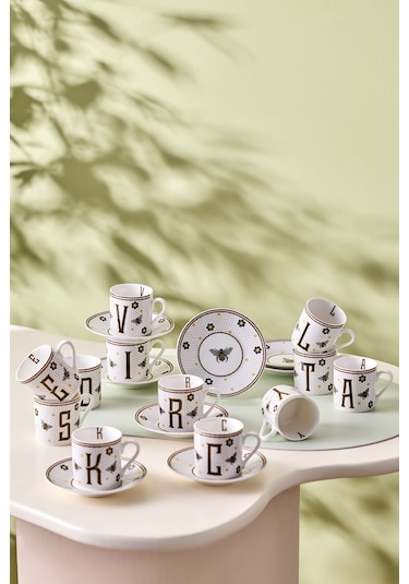 Karaca  P Harfli Kahve Fincanı 80 ml