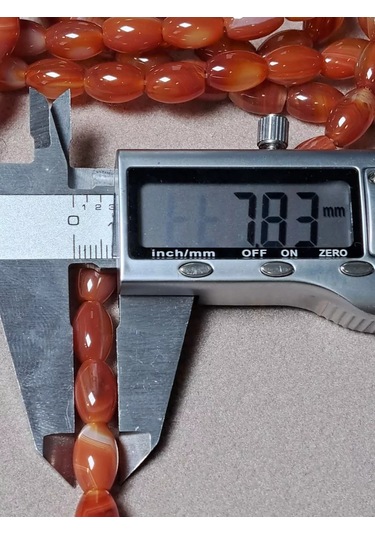 Beautiful Stones Oval Şeklinde Kırmızı Karnelyan Boncuklar 233238604