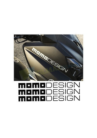 Momo Design Logo Sticker Yamaha Motor Araba Yapıştırma 3 Adet
