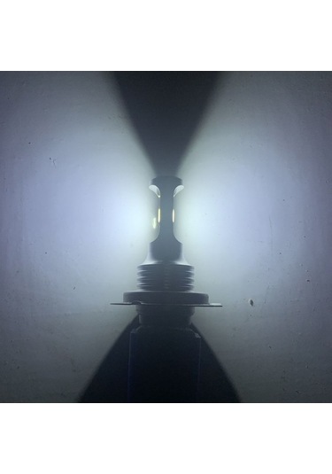 Fortunelane 6 Led Sis Far Ampulü - 6000k Beyaz, 7000lm Parlaklık, Kolay Montaj Renkli Çok Renkli