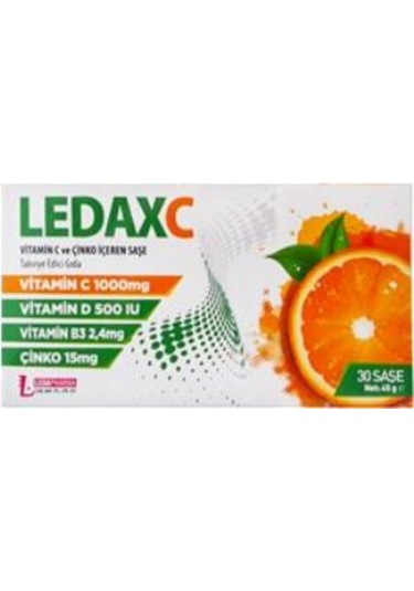 Ledapharma Ledax C Vıtamın 1000 Mg 30 Saşe