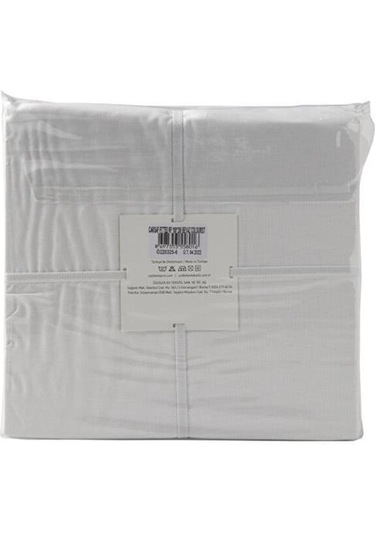 Özdilek Beyaz Colourist Tek Kişilik Lastikli Fitted Çarşaf 100x20