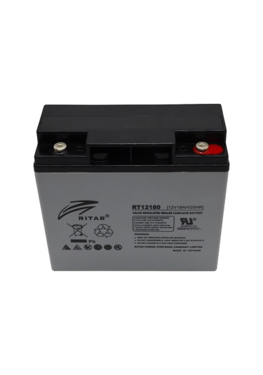 Ritar 12v 18ah Bakımsız Kuru Tip Agm Vrla Akü