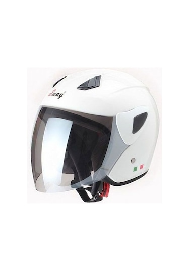 Sway 733 Açık Kask Beyaz