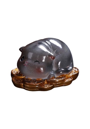 Suntek Magideal Çay Pet Kedi Reçine El Sanatları Kitaplık Masa Stil a