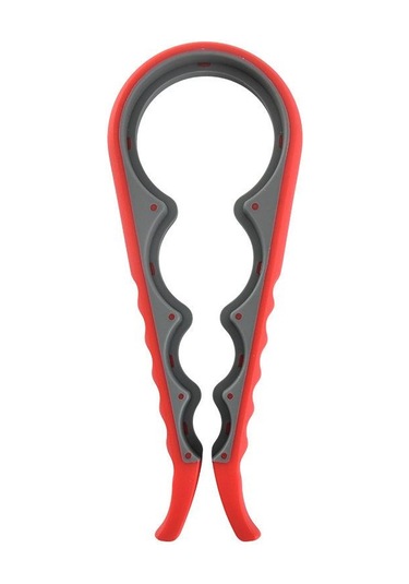 Kırmızı 1 Adet Çok Fonksiyonlu Konserve Açacağı Kavanoz Açacağı Şişe Kapağı Gripp Ev Mutfak Gereçleri Açık Kavanoz Mutfak Aracı Kırmızı