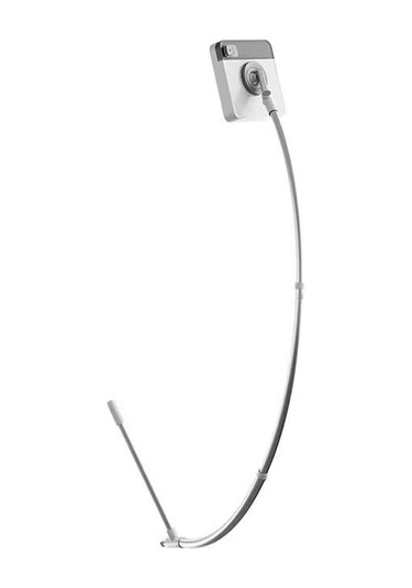 Kosona Ev İçin Yüksek Kat Pencere Temizleyici - Çift Taraflı Silecekli, Yüksek Kat Pencereler İçin Pratik Cam Temizleme Aleti Gri Beyaz Diğer