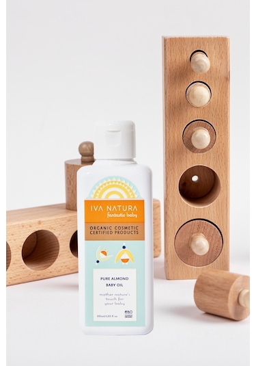 Iva Natura Organik Sertifikalı %100 Doğal Besleyici Yağ Kompleksli Bebek Yağı 125ml