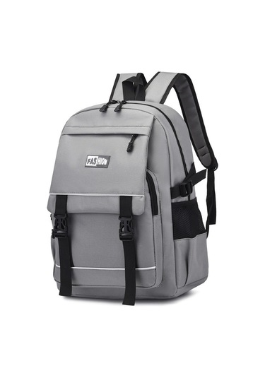 Erkek Çocuklar İçin Şık Ve Dayanıklı Okul Sırt Çantası, İlkokul Ve Ortaokul Öğrencilerine Uygun Geniş Kapasiteli Çanta, 4-6 Yaş Grubu İçin Pratik Okul Çantası Gri