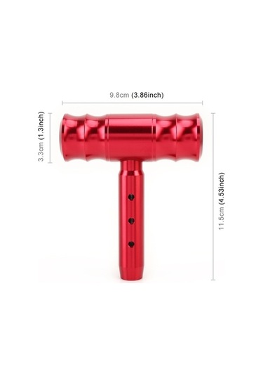 Wondernest Vites T-şekilli Topuzu Sones Konu Kırmızı Kafası Evrensel Dişli Araba Xg Kırmızı