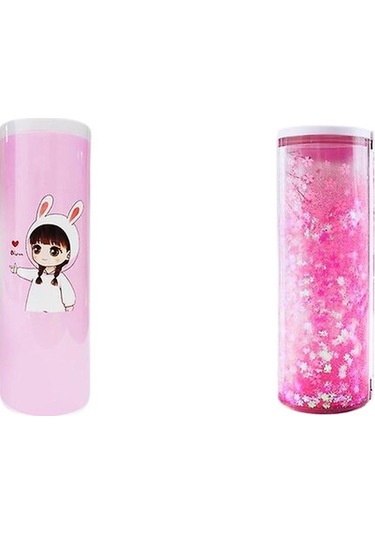 Çocuklar İçin Şifreli Kalem Kutusu, Çok Fonksiyonlu Quicksand Desenli Kırtasiye Organizer, Elektronik Kod Kilidi İle Güvenli Okul Malzemeleri Saklama Kutusu Pembe