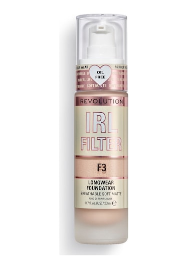 Revolution Irl Filter Longwear Foundation F3
