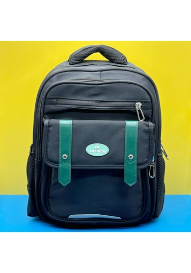 İlkokul Ve Ortaokul Öğrencileri İçin Basit Okul Çantası - Mavi