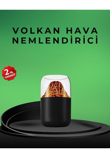 Şık Tasarımlı Aromaterapi Ve Nemlendirici Cihaz Renkli